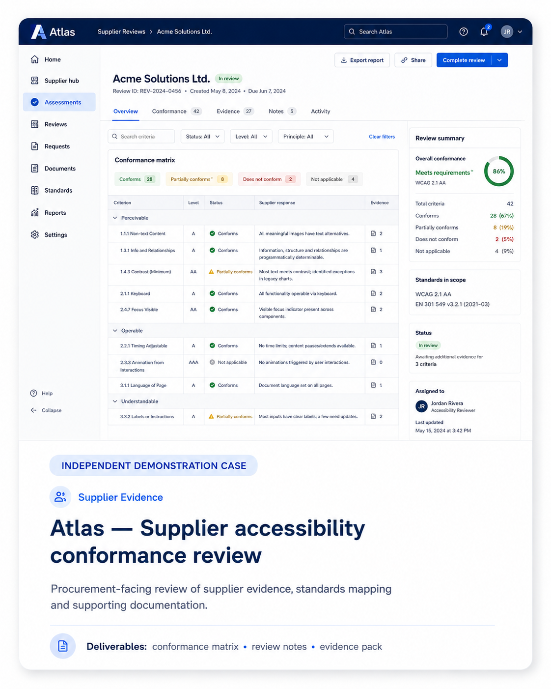 Supplier Accessibility Procurement Pack
